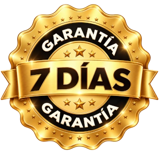 Garantía de satisfacción de 7 días